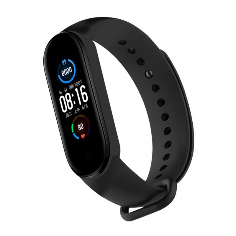 Bransoletka Fitness Watchband dla M6 inteligentna bransoletka do zegarka pasek opaska monitorująca ciśnienie krwi pulsometr krwi Smartwatch