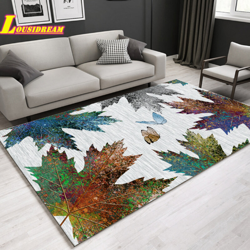 Decorative carpet living room bedroom home sofa floor carpet Nordic net red the same coffee table mat bedside carpet floor mat