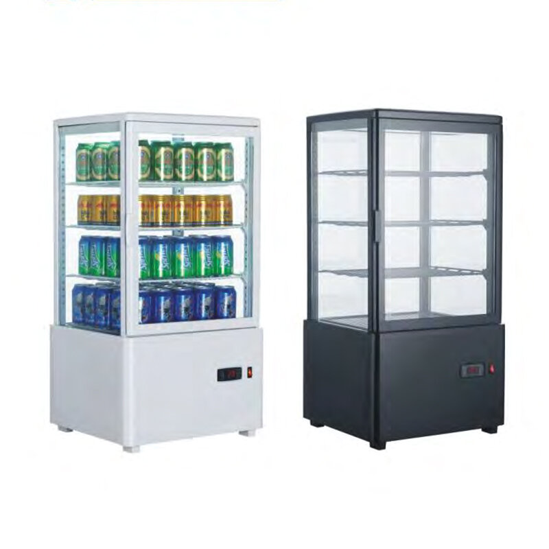 Congelador vertical da bebida da porta de vidro da grande capacidade para o uso comercial XC-68L