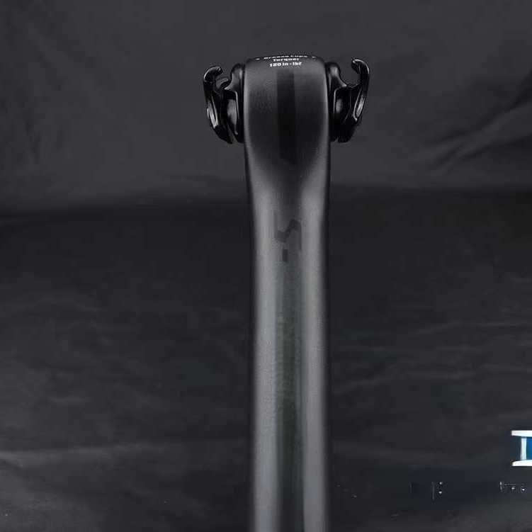 Tija de sillín de carbono para bicicleta de montaña, longitud de 27,2/30,8/31,6mm, tubo de asiento, piezas de bicicleta, color negro mate, S/350/400mm