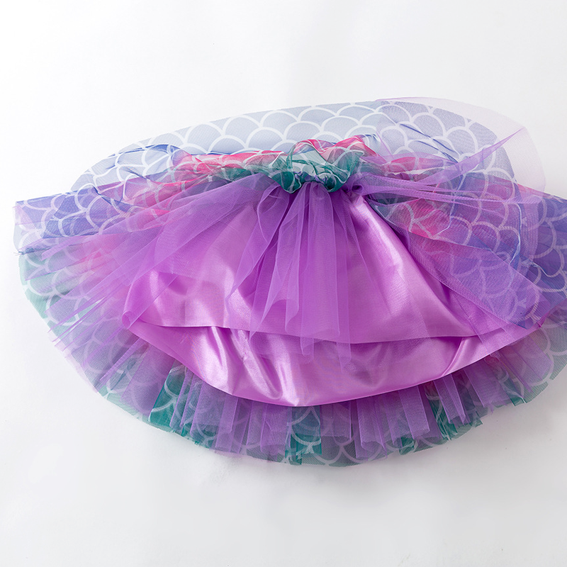 2022 nowych dzieci odzież Tutu spódnica dziewczynka ubrania kolorowe Mini Pettiskirt dziewczyny Party Dance Rainbow tiulowe spódnice 12M-8Y
