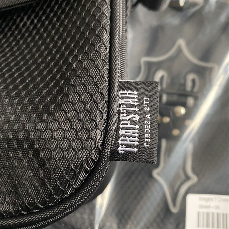 Luxus Designer Trapstar IRONGATE T Umhängetasche Tasche Schwarz Reflektierende Hohe Qualität Schulter für Männer und Frauen