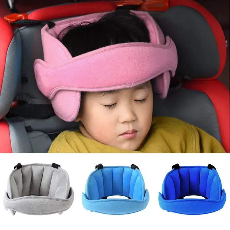 Opaska dziecięca wspornik na głowę dziecka pas do spania fotelik samochodowy do spania uchwyt na pasek wózek dziecięcy do fotelika