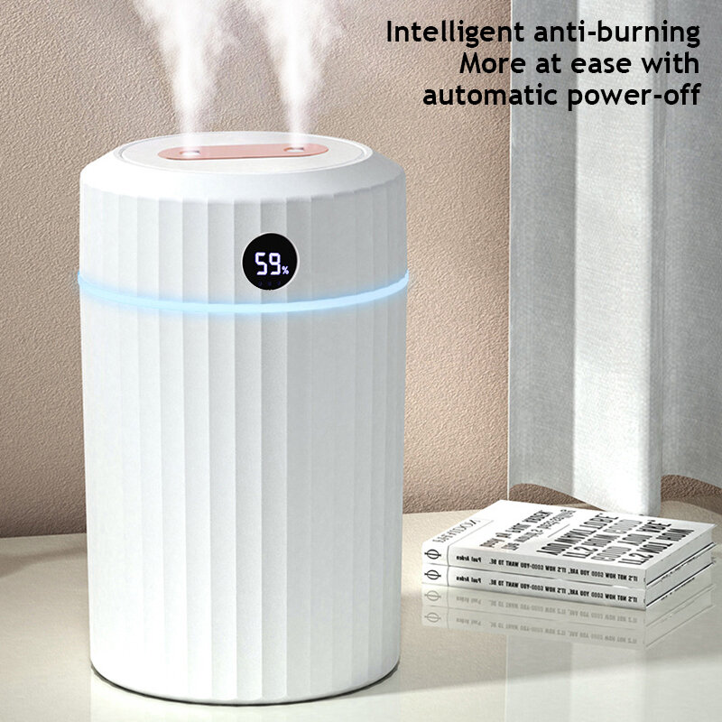 2l capacidade umidificador de ar com tela de exibição de ar aroma para difusores difusor óleos essenciais para escritório em casa