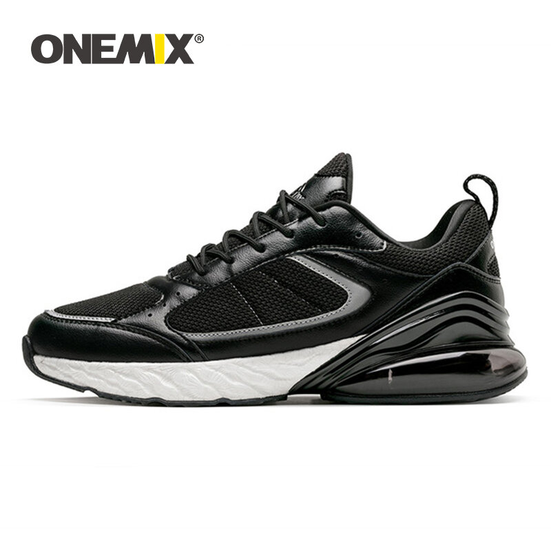 ONEMIX Sneakers untuk Pria Sepatu Lari Musim Dingin Musim Gugur Sneakers Jogging Luar Ruangan Sepatu 270 Sol Tengah Lembut Bantalan Peredam Kejut