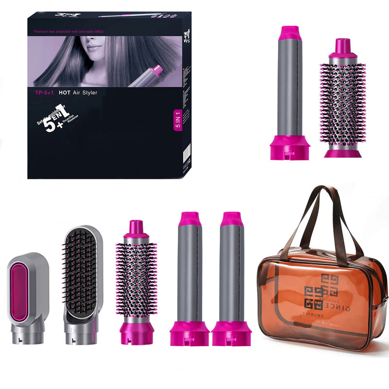 Kit de sèche-cheveux 5 en 1, outil de coiffure professionnel pour Salon de coiffure