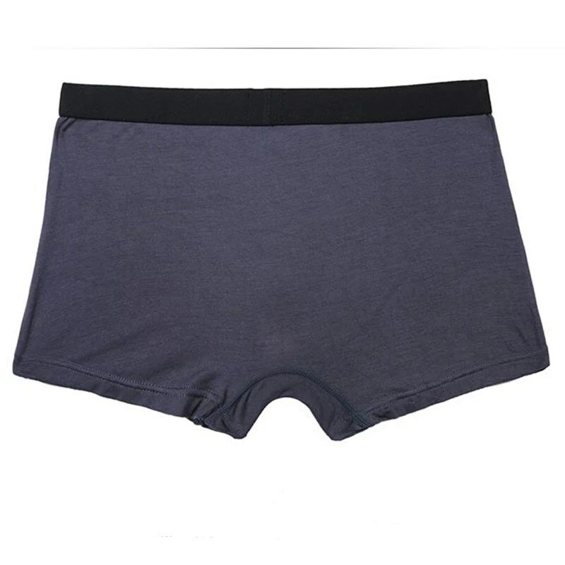 6 pc/lote preto boxer underwear masculino de bambu respirável calcinha masculina shorts sexy homem cueca masculino elástico masculino lingerie para homem
