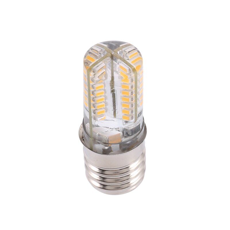 E17 Socket 5W 64 LED Lamp Bulb 3014 SMD Light Warm White AC 110V-220V