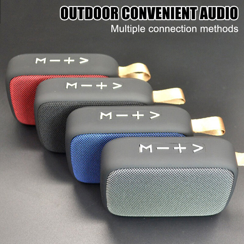 Mini Drahtlose Lautsprecher USB Aufladbare Bluetooth-Kompatibel mit Mikrofon Freisprechen Anruf FM Radio Lautsprecher Unterstützt USB/TF
