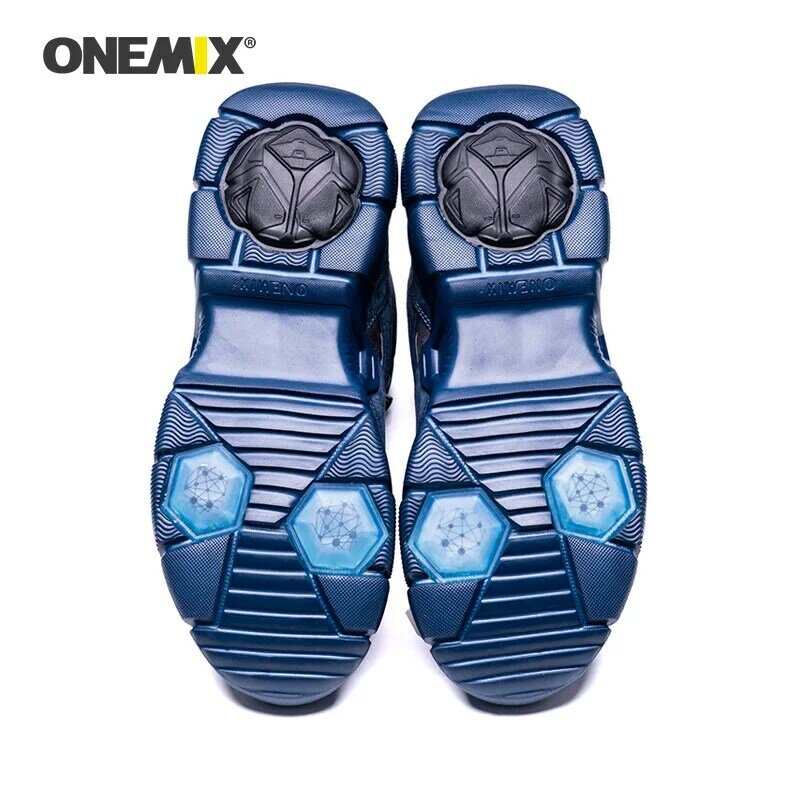 ONEMIX الرجال حذاء للسير مسافات طويلة الشتاء الثلوج الأحذية الدفء مكافحة زلة مقاوم للماء في الهواء الطلق الرحلات الأحذية الجبلية الرحلات أحذية...