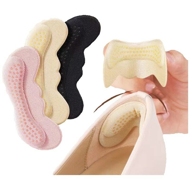 Protector de tacones para mujer, almohadillas adhesivas de tacón alto para el cuidado del pie, alivio del dolor, accesorios para zapatos
