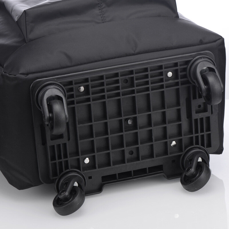 20 polegada homens negócios mala de viagem caixa de embarque computador trole saco de viagem sacos de bagagem homem rodas à prova dwaterproof água bolsa