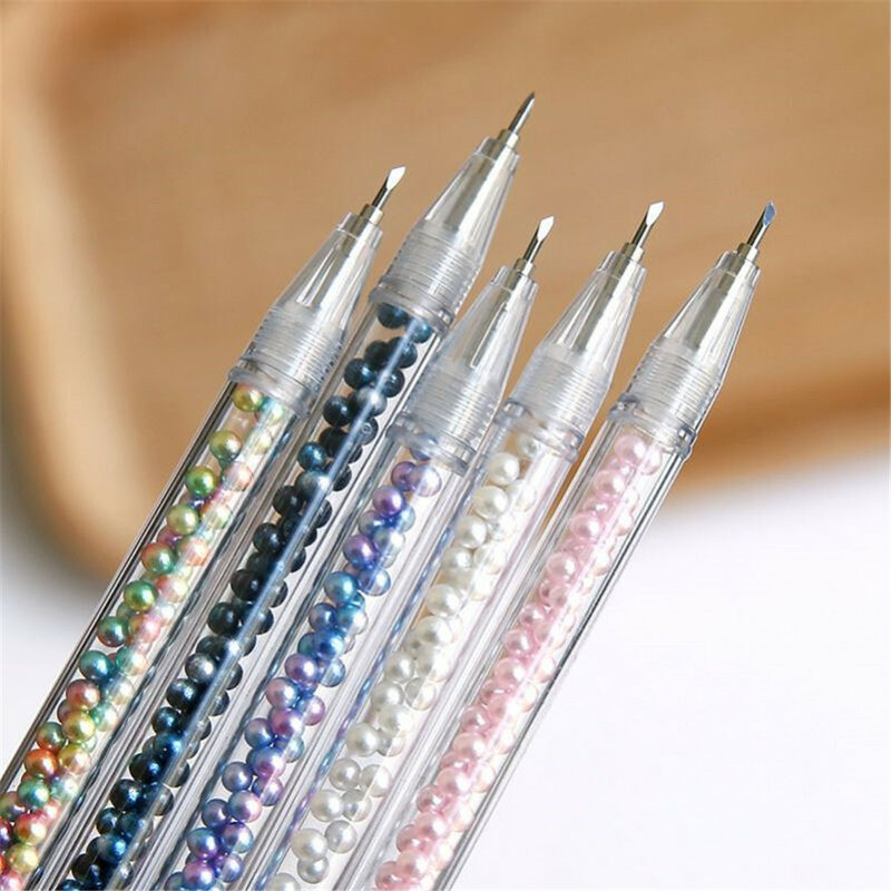 Ins Style Bubble Pen Cutter Hand Account Sticker Paper Cutting Utility Knife DIY Craft Hand Tools Stickers Paper Cutter Knife