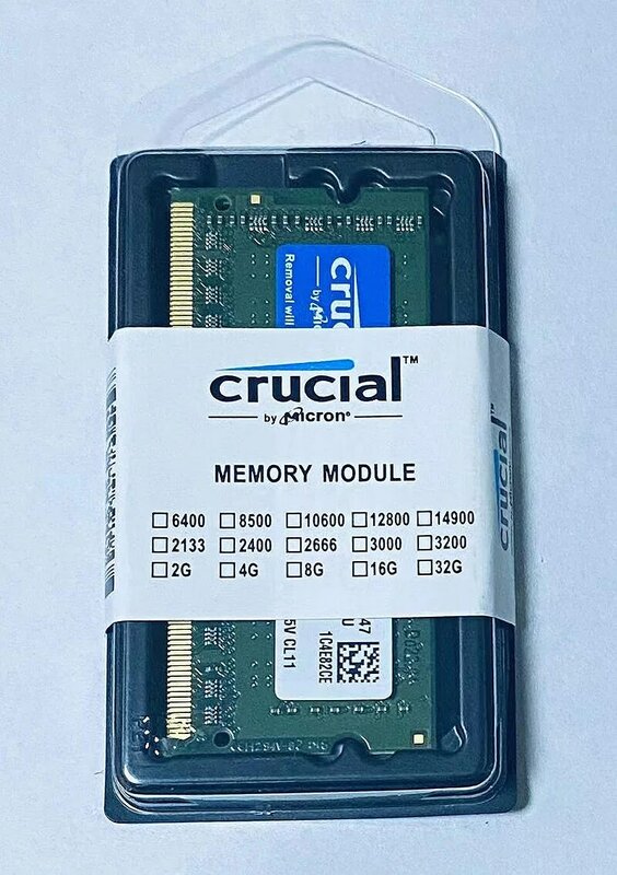 Модуль ОЗУ Crucial DDR3L PC3 12800S 1600 МГц 1Rx8 204PIN 1,35 в, 2 шт., 4 шт.