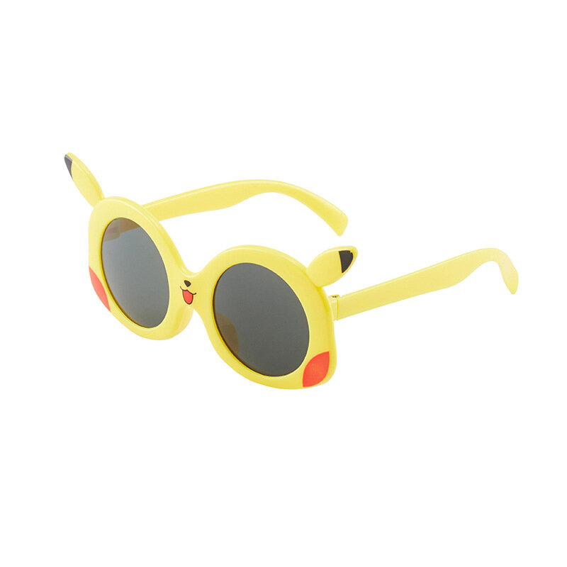 Crianças pikachu acessórios adorável óculos de proteção crianças meninos crianças adorável óculos de sol crianças presente