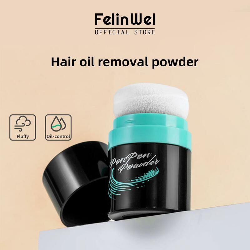 FelinWel-مسحوق شعر رقيق منعش إزالة التزييت مسحوق طبيعي لا غسل مريحة