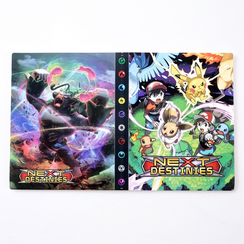 Novo pokemon cartões álbum livro dos desenhos animados takara tomy anime 240 pçs cartão de jogo vmax gx ex titular coleção pasta criança natal
