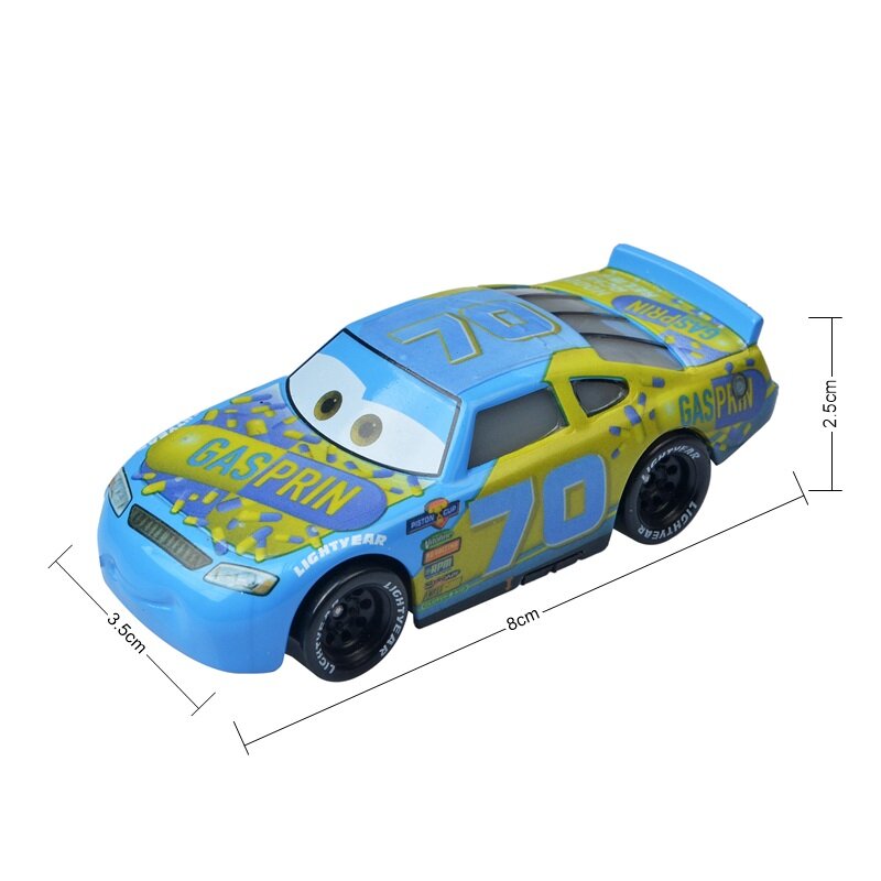 Hot Disney Pixar Cars 3 numero Racer Series saetta McQueen 1:55 Diecast Vehicle lega di metallo modello di auto giocattolo per ragazzo regalo per bambini