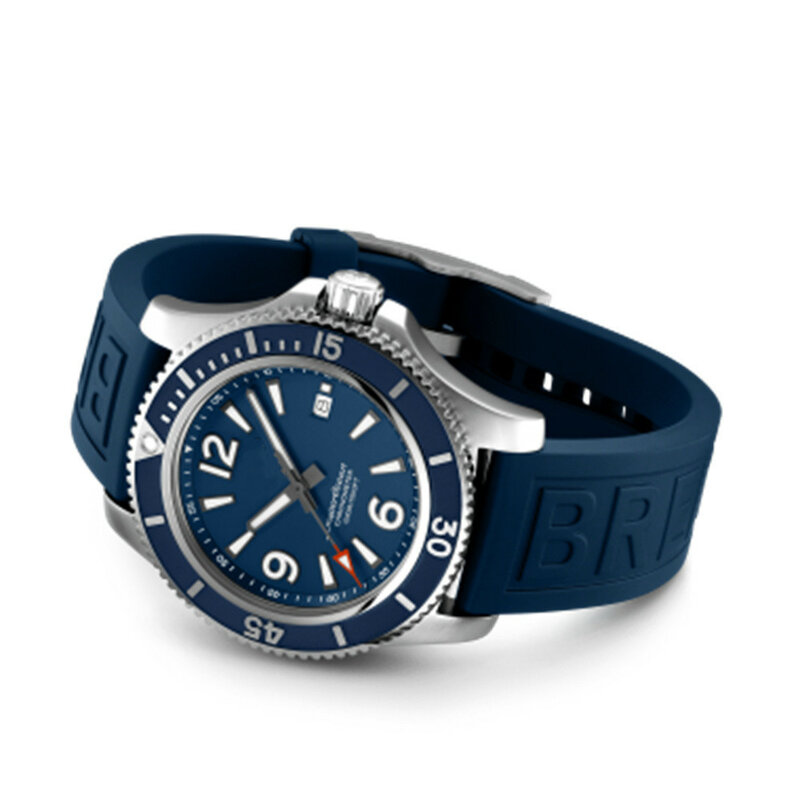Reloj deportivo de lujo Super Ocean Series para hombre, pulsera de cuarzo con Tres correas de mano, esfera de 46mm, 2023