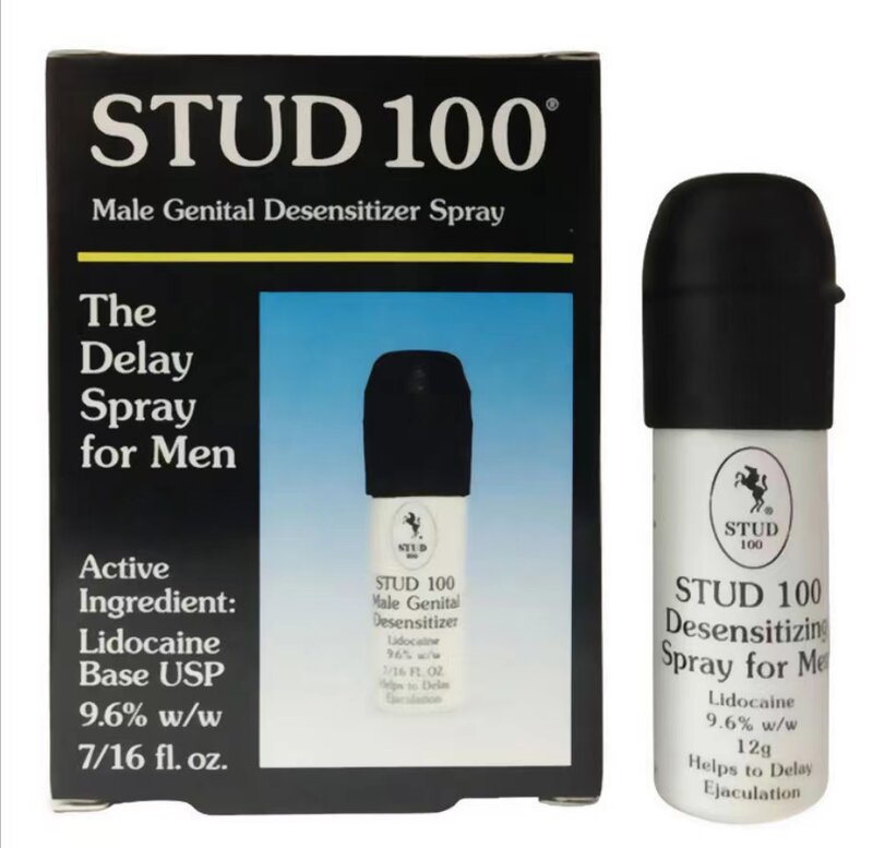 5 pz 12ml Stud 100 Sex Spray potenti prodotti di ritardo del sesso estensore del pene Anti eiaculazione precoce ingrandimento del pene prolungare
