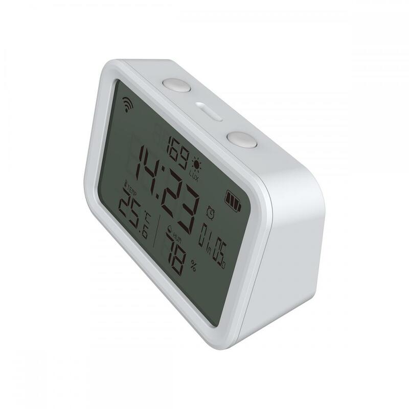 ワイヤレス湿度計温度計LCDスクリーンカレンダーディスプレイ屋内湿度計TuyaスマートWifiバッテリーディスプレイBluetooth