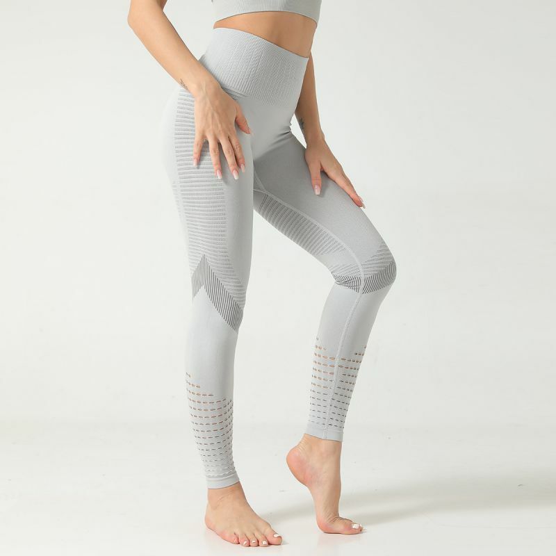 Pantalon de Yoga sans couture pour femmes, Leggings de gymnastique, Push-Up, taille haute, collant d'entraînement, froissé, vêtements de Sport pour femmes