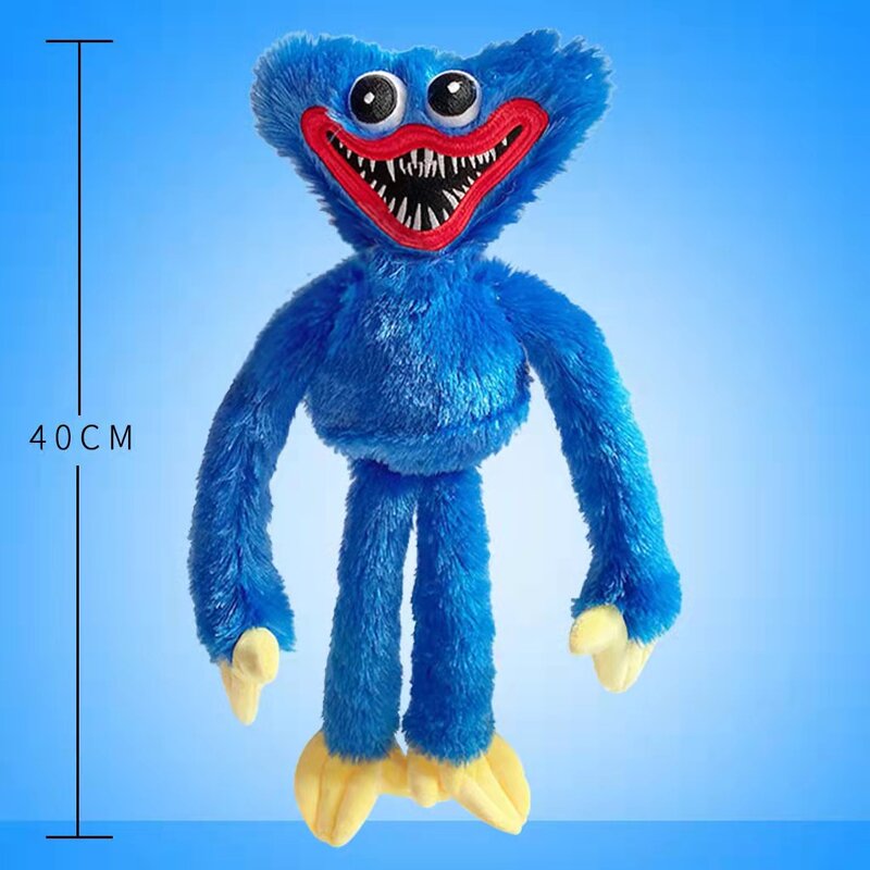 20/40cm Huggy Wuggy Plush Toy Soft Stuffed Game Character Horror Doll Peluche Toys for Children Boys Christmas Gifts