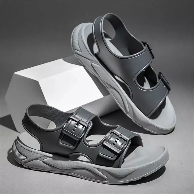 Zapatos de apertura para hombre, sandalias negras, zapatillas deportivas informales, a la moda Shooes, 33, otoño