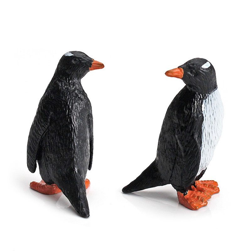 Simulazione antartica figurine di animali pinguino orso polare renna ZOO modello PVC Action Figure giocattolo educativo per bambini in miniatura