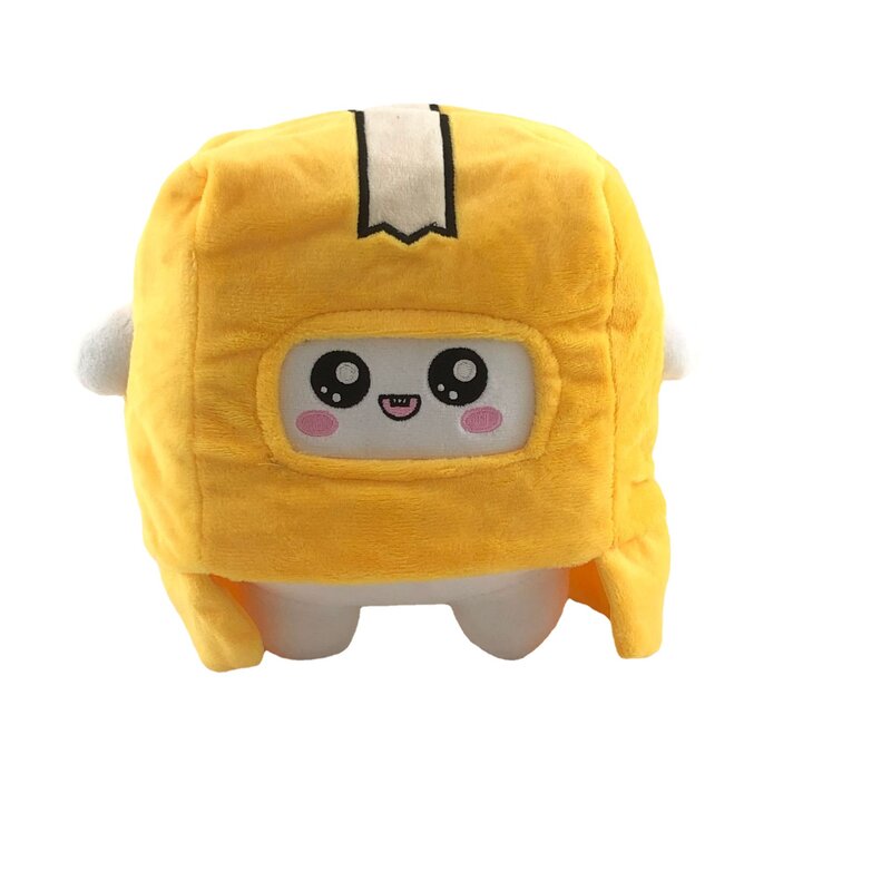 Nowy Kawaii dziecko Luminous Lankybox pluszowe zabawki Box Cat Fox Rocky Robot z kreskówki nadziewane Anime pluszowe lalki zabawki dla dzieci prezenty