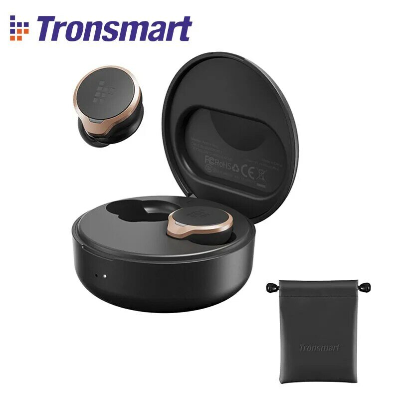 Tronsmart Apollo Bold Earbuds ANC(Active Noise Cancelling) Bluetooth Wireless Earphones with QualcommChip QCC5124, Apt-X