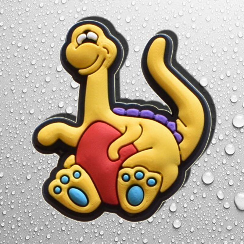 Shoe Charms Decorations Fits for Crocs Accessories Dinosaur Car Pins Boys Girls Kids Women Teens Christmas Gifts Party Favors