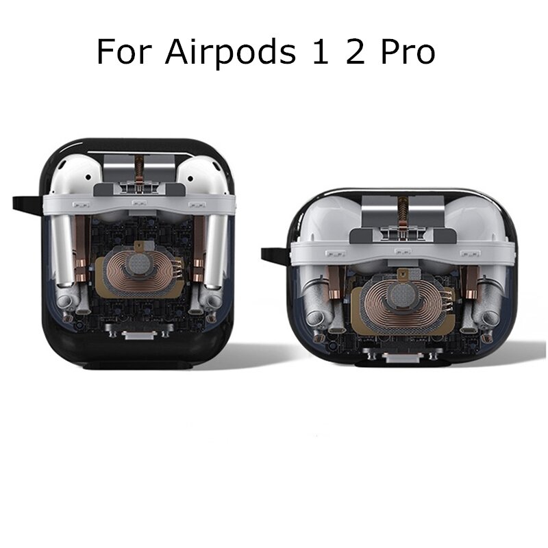 Custodia meccanica divertente per Apple Airpods 1 2 3 Pro custodia morbida in TPU per air pods pro custodia protettiva per Air pod 3 pro