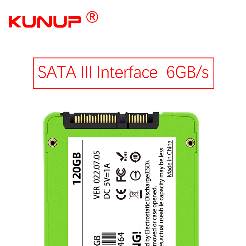 Disco duro Sata para ordenador portátil, unidad de Estado sólido, SSD, 120 GB, 128 GB, 480GB, 256 GB, 500GB, 1TB