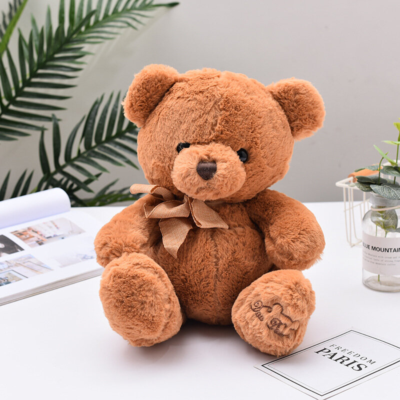 Teddy Bear Butter Cute Anime Plush, Cadeau d'anniversaire de la journée du Léon, Logo surprise de vacances pour enfants, Kawaii, Prix de gros