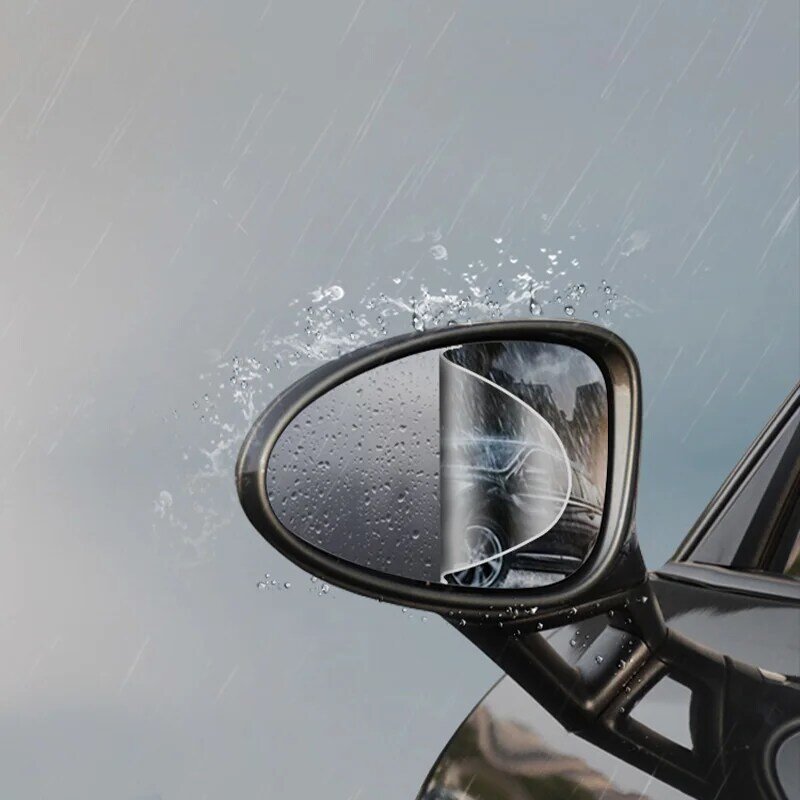 For Porsche Macan 718 911 Car Rearview Mirror Reversing Mirror Side Window Rainproof Anti Fog Waterproof Film Car Stickers
