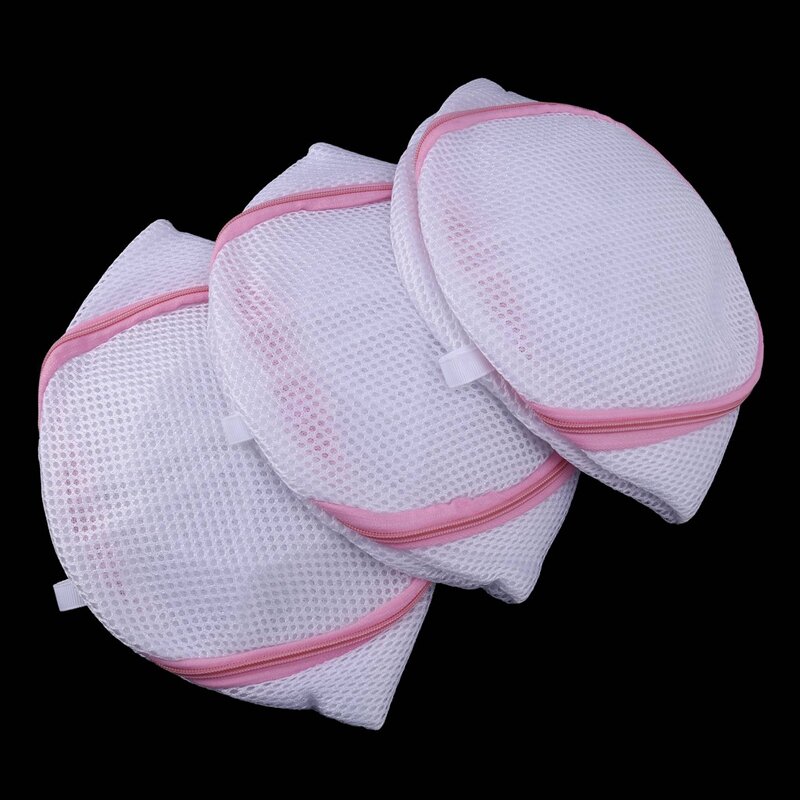 Laundry Nets, Washing Bag, Set Of 3, Proteger Bra, Delicate Clothing Or Fragile, To Wash Comfortably, Size --- 15Cm H X 17Cm Dia