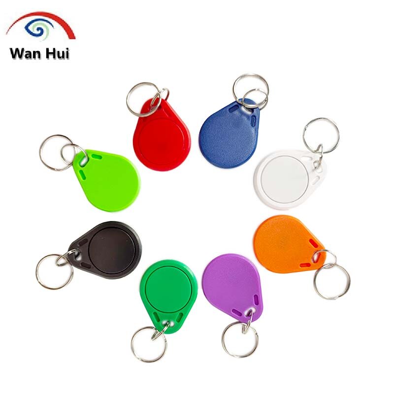 5/10Pcs CUID RFID Card Smart Keychain IC NFC Cards 13.56 MHz Android App Replaceable MF Mifare Clone Copy Unit 0 Writable 14443A