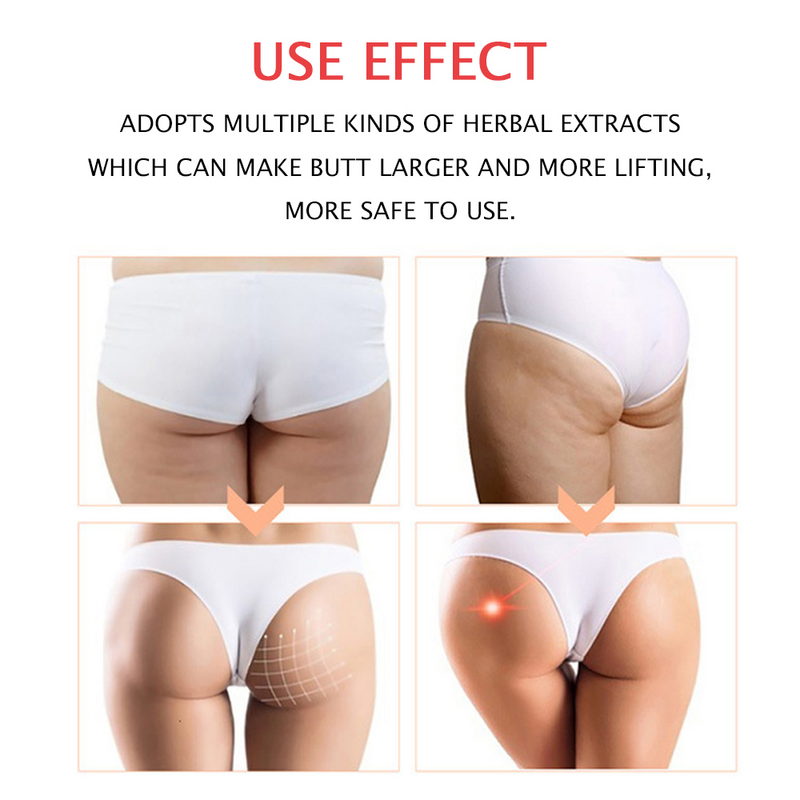 Lift Up Butt Massage Essential Oil Sexy Hip Buttock Enlargement CreamButt Shaping Serum Big Ass Plump Beauty Enhances Curve 30g