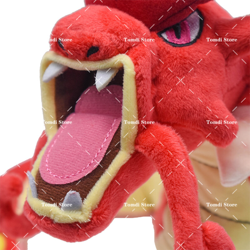 Pokemon Peluche Gyarados Rayquaza Peluche ricamo 60-80CM drago giocattoli di Peluche bambola tasca mostro regalo di compleanno per bambini