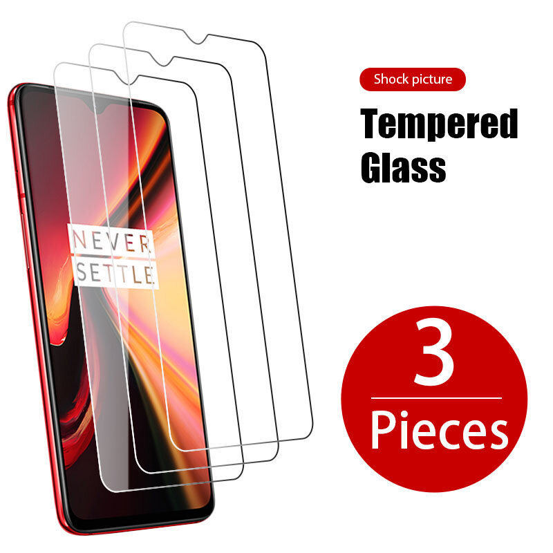 3PCS 9H Screen Glass For Oneplus 8T 9 7T 6T  7 6 5 5T Protective Tempered Glass For Oneplus Nord 3 N100 N10 5G Screen protector