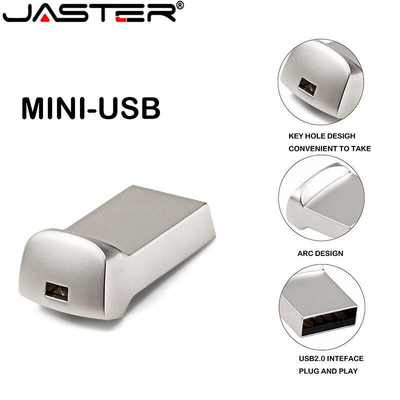 Mini USB 2.0 GB 64 32GB de Capacidade Real USB Flash Drive 128GB Pendrive 16GB 8GB Pen Drive U Disco de Memória Flash da Vara Frete Grátis