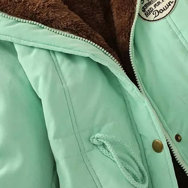 2022 inverno nova coreia do sul china longo feminino grande gola lã cordeiro velo casaco engrossado solto camisa de algodão