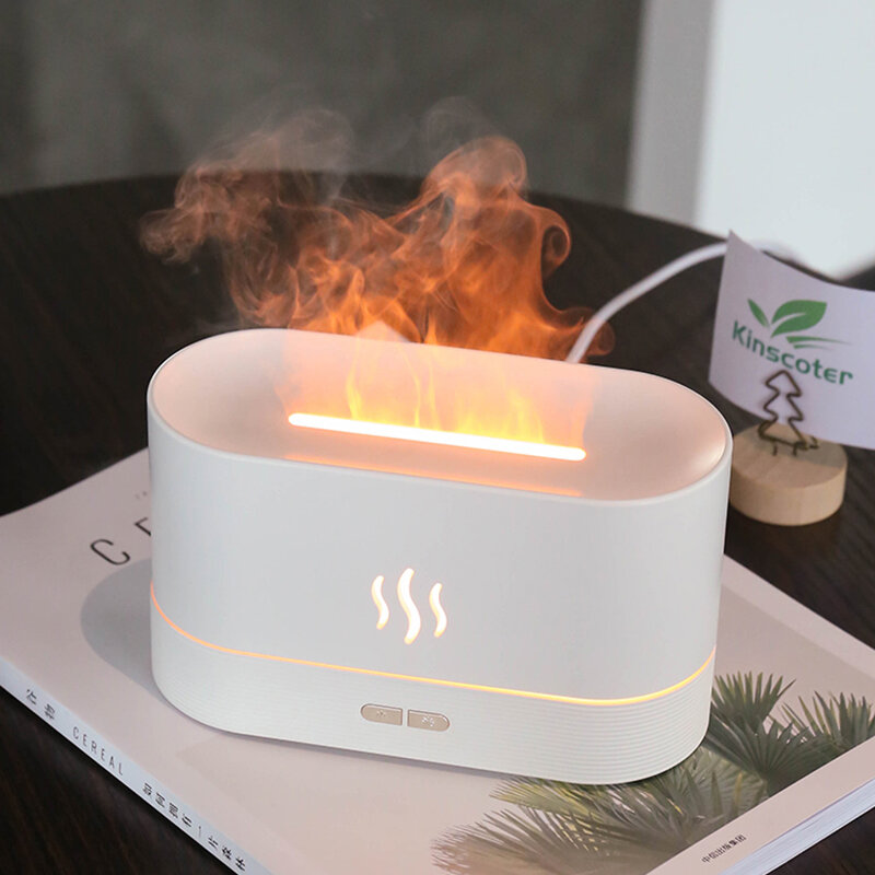 2022 popularny nawilżacz płomienia olejku aromaterapeutycznego rozpylacz zapachów do wsparcia domu Drop Shipping