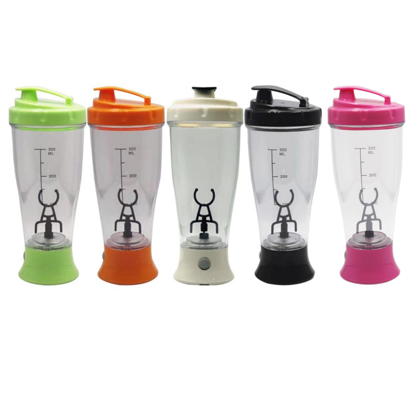 Electric Whey Protein Shaker Mixing Cup Automatic Self Stirring Water Bottle Mixer One-button Switch Drinkware for Fitness