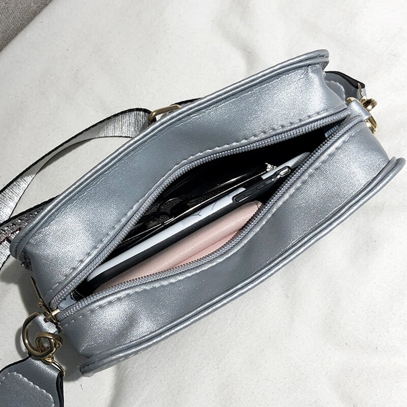 Женская квадратная сумка, новинка 2023, женские сумки через плечо, широкополосная сумка-мессенджер на одно плечо, модная маленькая мини-сумка с надписью, сумки