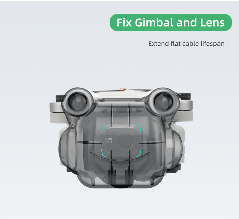 GTWIN Mini 3 Pro Gimbal Ống Kính Chống Lens Hood Cho DJI Mavic Mini 3 Pro Drone Nắp Ống Kính tấm Che Nắng Bảo Bảo