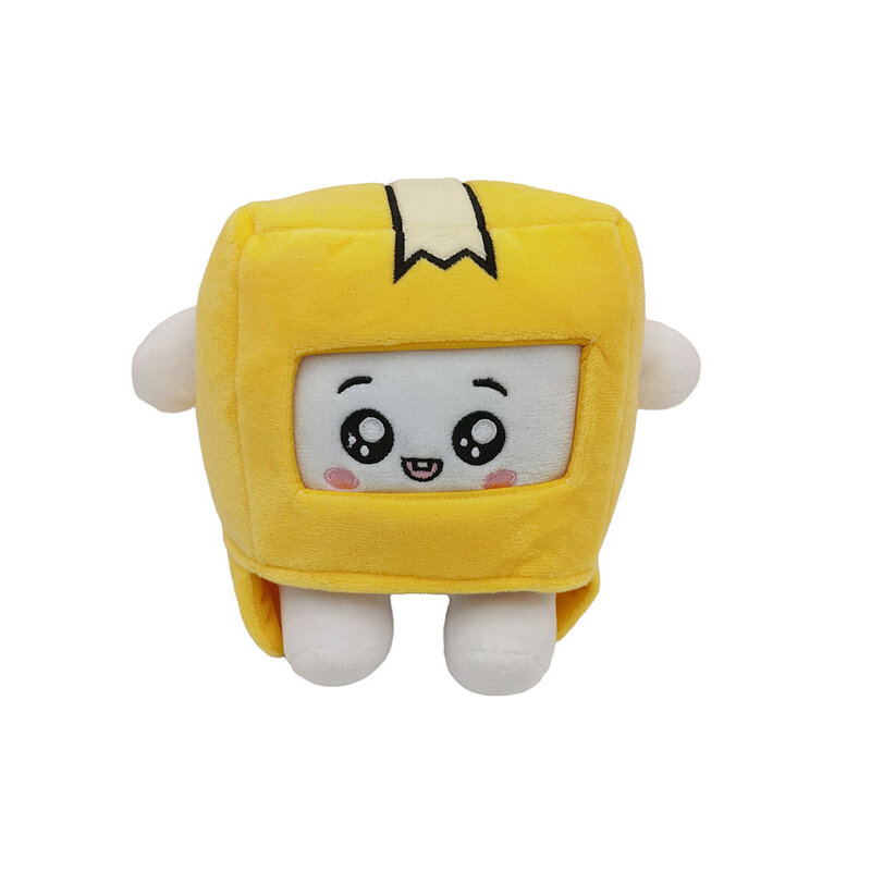 Lankybox Plush Toy Lankybox Foxy Plush Removable Cartoon Robot Soft Toy Plush Children's Gift Turned Into A Doll Girl Bed Pillow