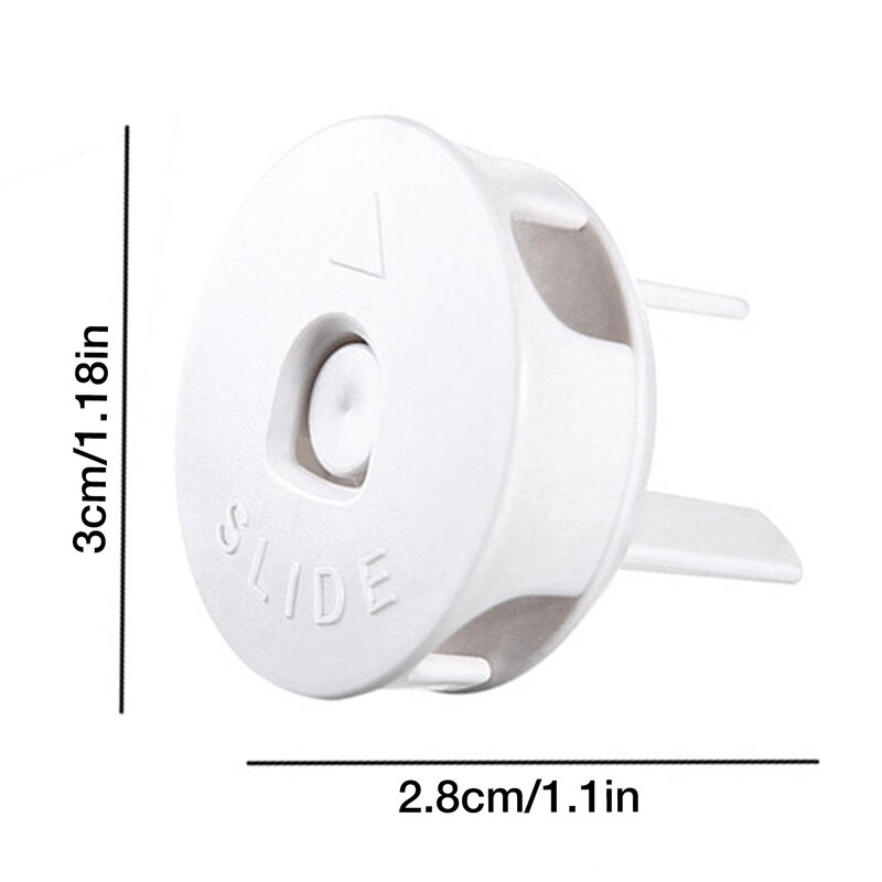 4 Stuks Baby Veiligheid Kind Elektrische Stopcontact Plug Bescherming Veiligheid Safe Lock Cover Kids Sockets Cover Stekkers
