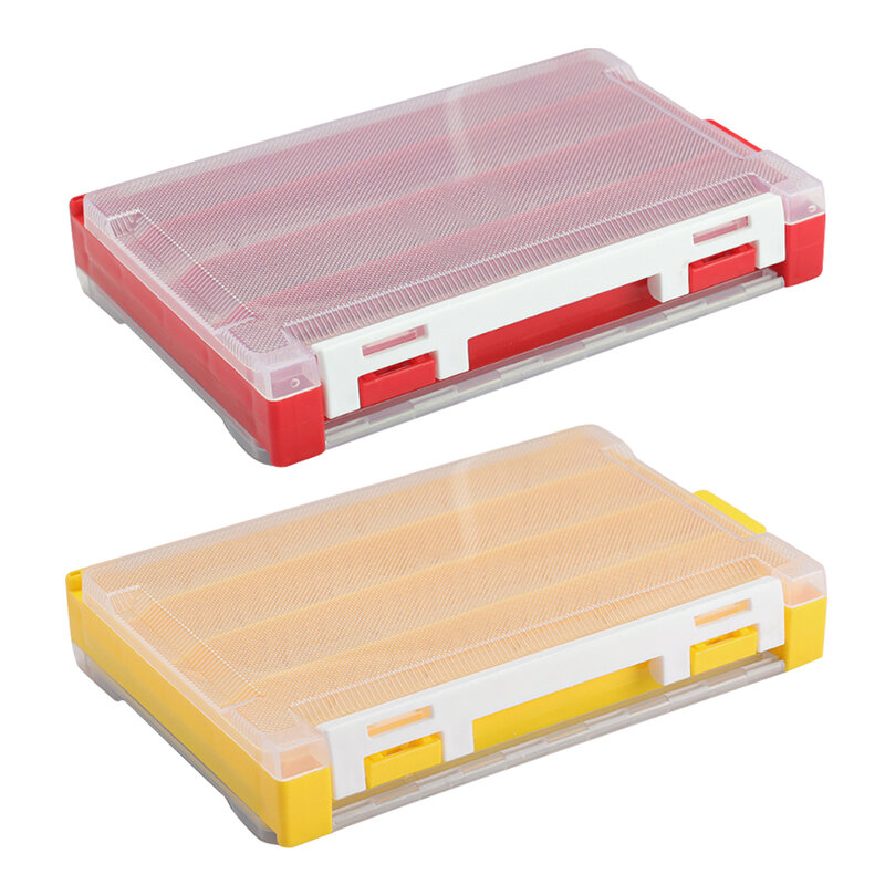 Double Layer Fishing Tackle Box Large Storage Case Fishing Lure Spoon Hook Bait Tackle Accessories Storage Organizer